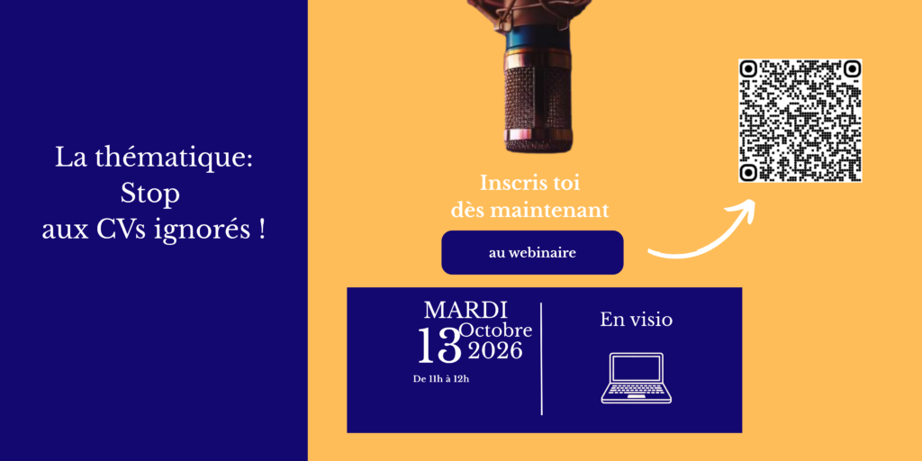 Webinaire 13 octobre sur Les CVs ignorés